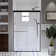 44'' - 48'' W x 72" H Double Sliding Semi-Frameless Shower Door with SGCC Certified Clear Glass