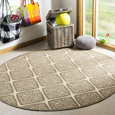Burnell Performance Geometric Indoor/Outdoor Area Rug