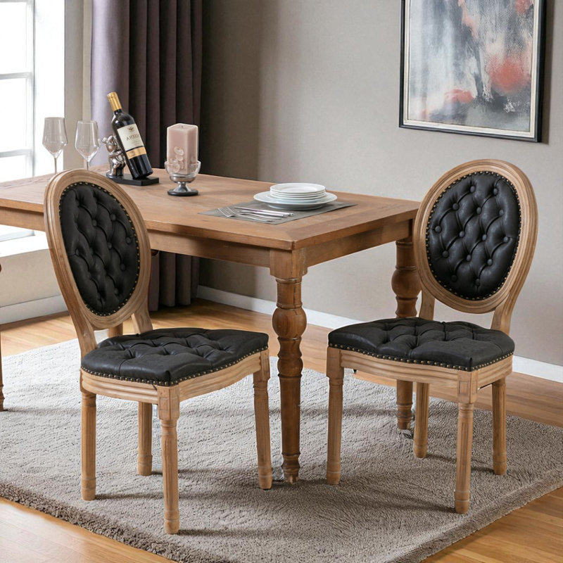 Chaise d'appoint Clairevale, Noir