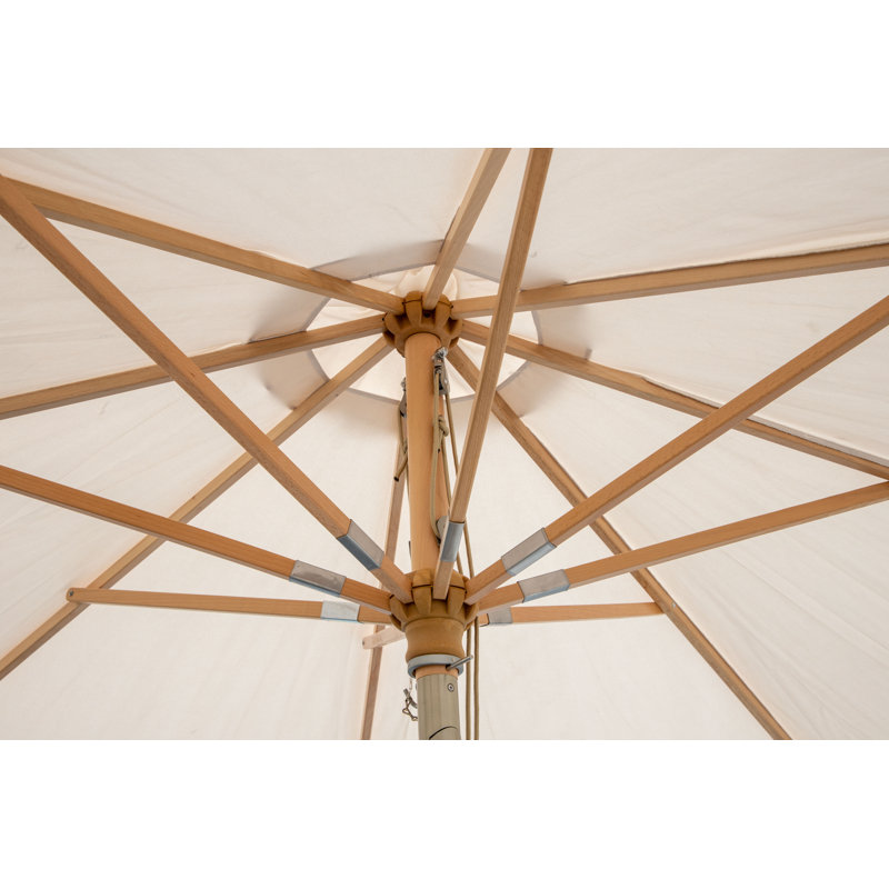 Hadassah 258cm Tilt Parasol, White