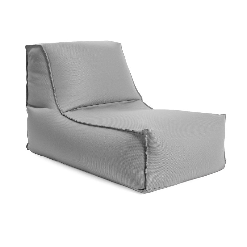 Fauteuil à billes et chaise longue Alpine, Gray