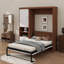 Lit escamotable double avec armoire-1634339293