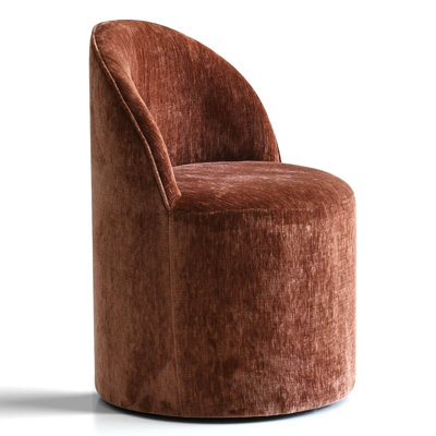 Chaise roulante rembourrée roulante en chenille avec roulettes cachées