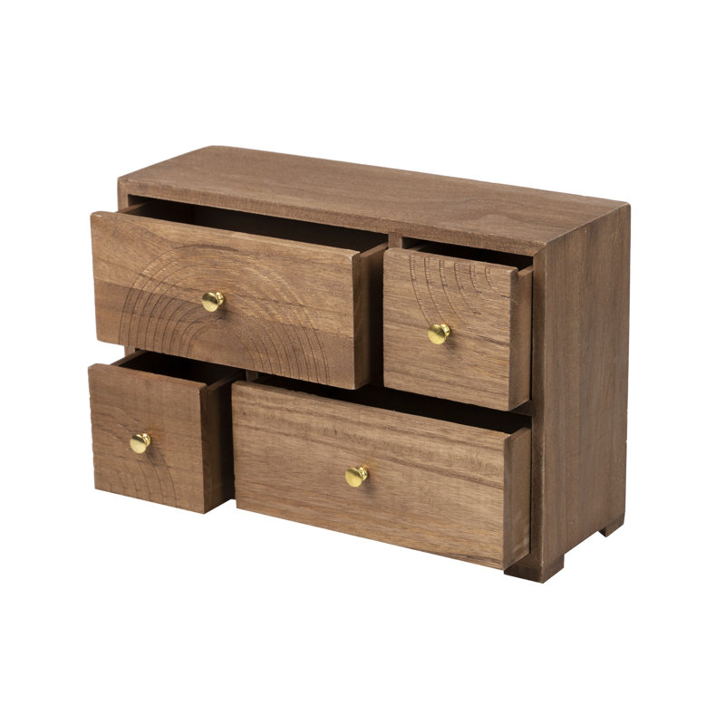 Natural Carving Jewelry Box