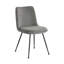 Langione Fabric Dining Chairs with Steel Legs-215168094