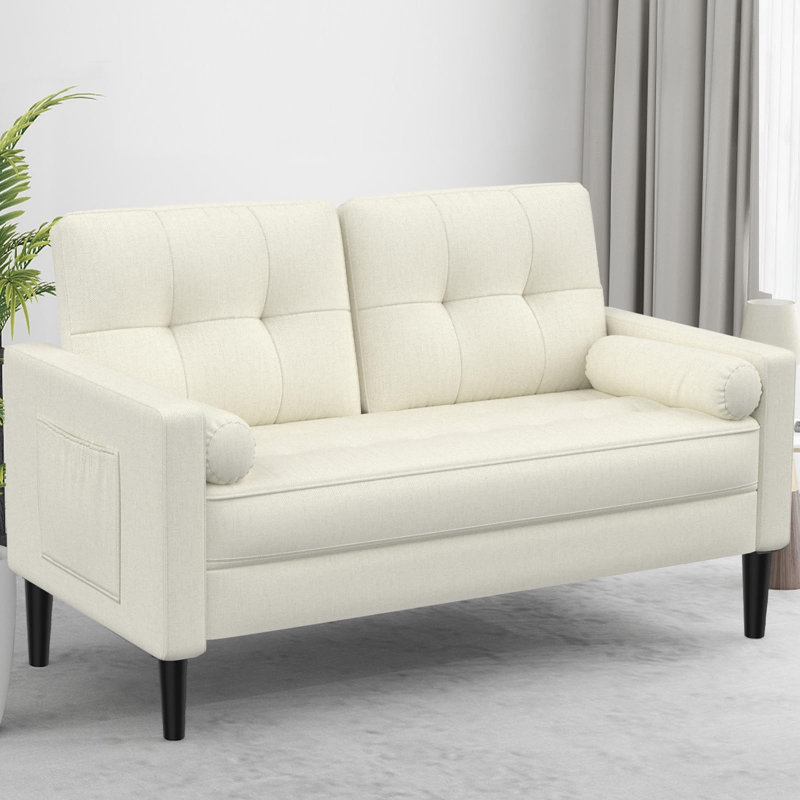 2 Seater Linen Sofa