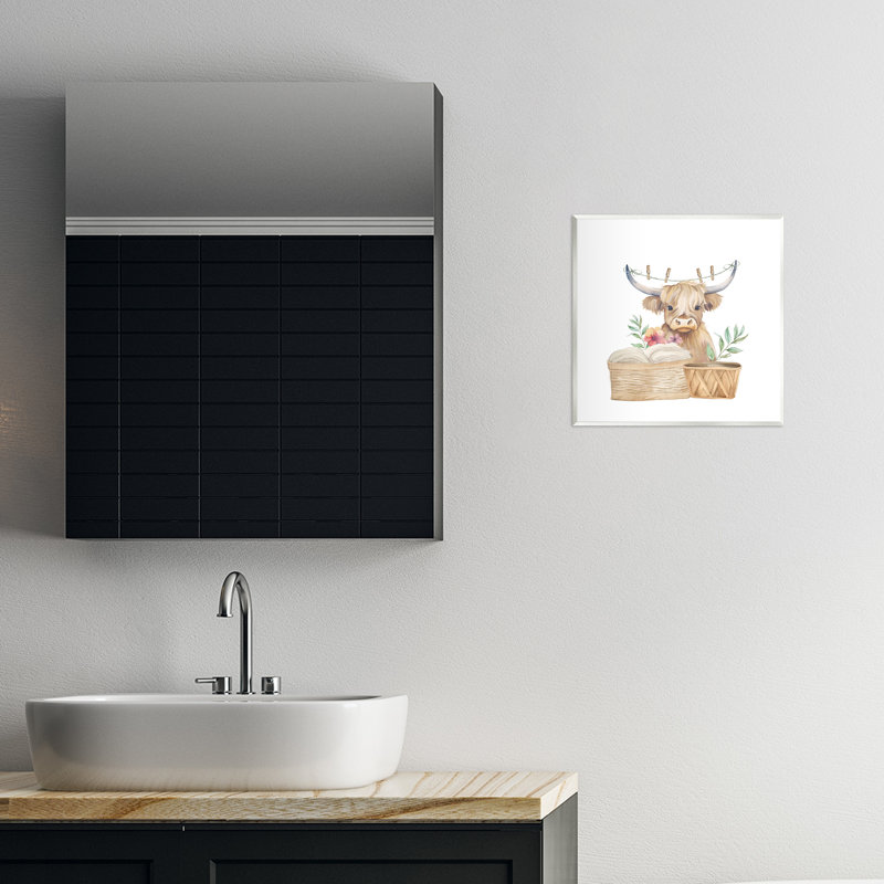 Blanchisserie «Laundry Day», plaque murale, par Kim Allen