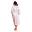 Peignoir mi-mollet 100% coton gaufré avec poches-828532504