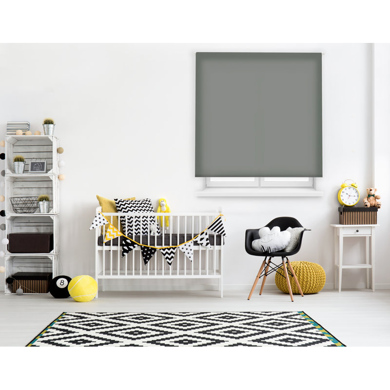 Semi Sheer Roller shade, 175cm L x 160cm W, Pastel grey