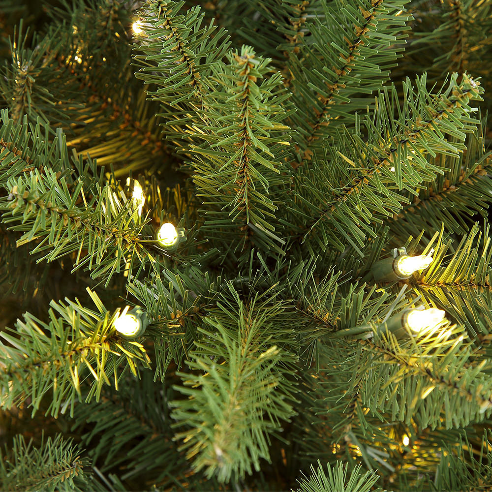 Kadyn Slender 12' Pre-Lit Fir Christmas Tree, 7.5' H