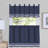 Pangkal Pinang Striped Tailored Kitchen Curtain-241559127-241559122