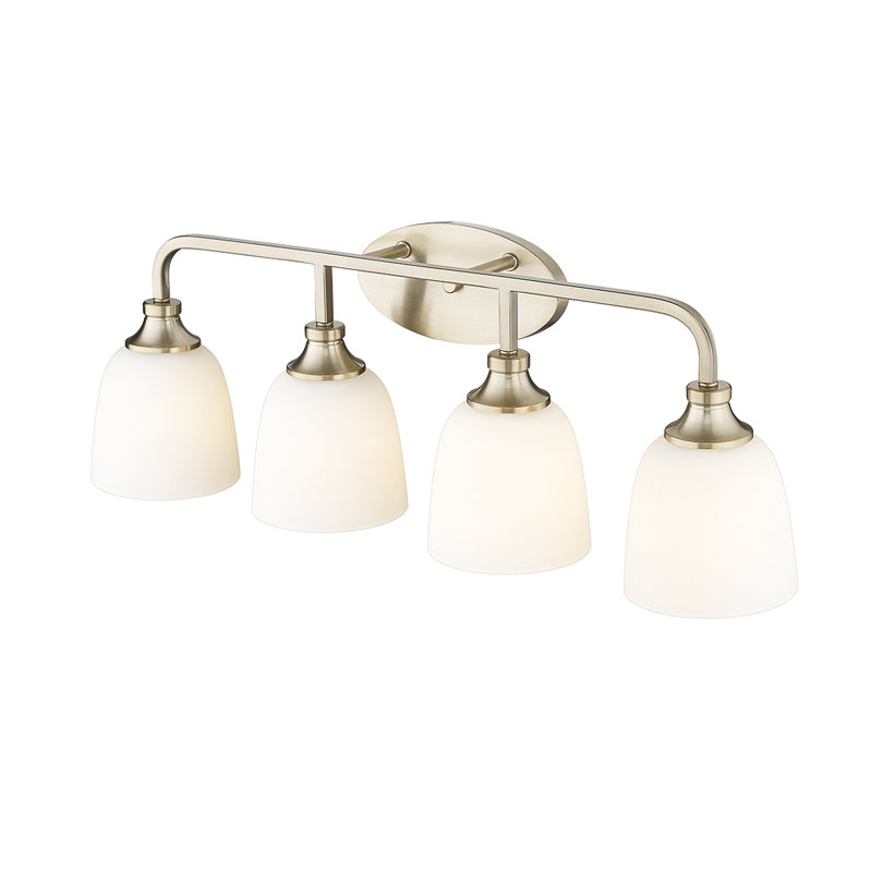 Rennan 4 - Light Dimmable Vanity Light, Modern Gold