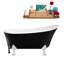 1699.3mm x 800.1mm Soaking Acrylic Bathtub-789989667-789989680