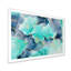 Turquoise de luxe abstrait, art fluide IV - peinture sur toile-67323391-67323389