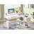 55-Inch L-Shaped Home Office Desk With Monitor Riser-631761617