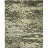 Abstract Area Rug in Beige