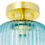 Plafonnier globe bleu 10,25 "H-116919965