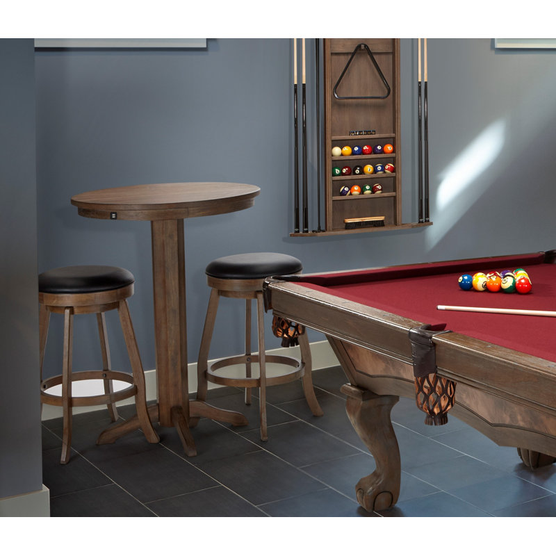 Traditional Pub Table/stool Set, Espresso