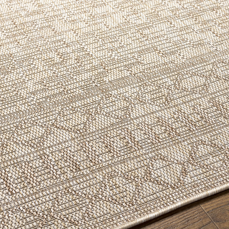 Lordsburg Traditional Indoor/Outdoor Jute-Look Rug, Rectangle 200 X 275 cm