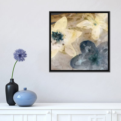 " Ink Drip Floral I " by PI Studio
