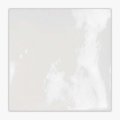 Seville White Glossy 5x5 Ceramic Wall Tile