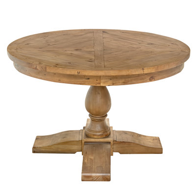 Solid Wood Round Dining Table