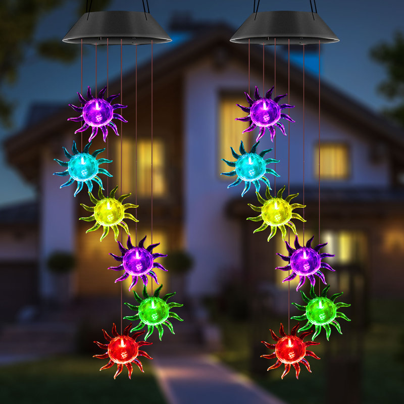 Éclairage solaire solaire pour la cour de jardin