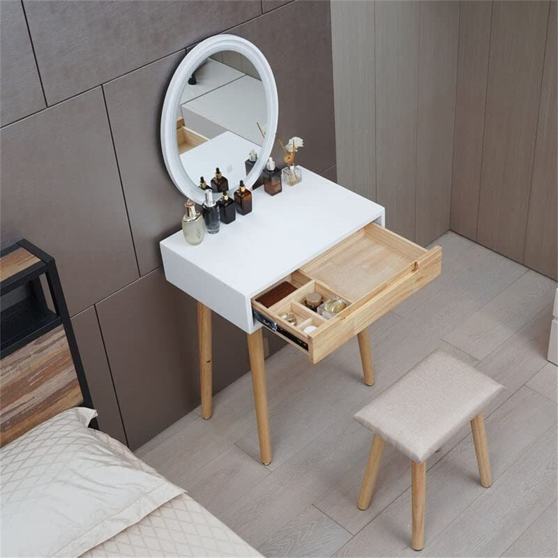 Bergholt Dressing Table with Mirror