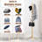 Lathaniel Freestanding 8 - Hook Coat Rack-351048963