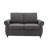 57.9" Orisfur Pull Out Sofa Bed  Loveseat Sleeper with Twin Size Memory Mattress with Two USB Ports for Living Room Spaces-751903617