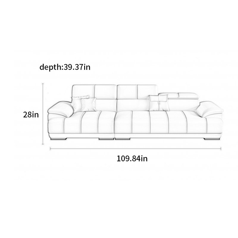 American-style simple modern sofa