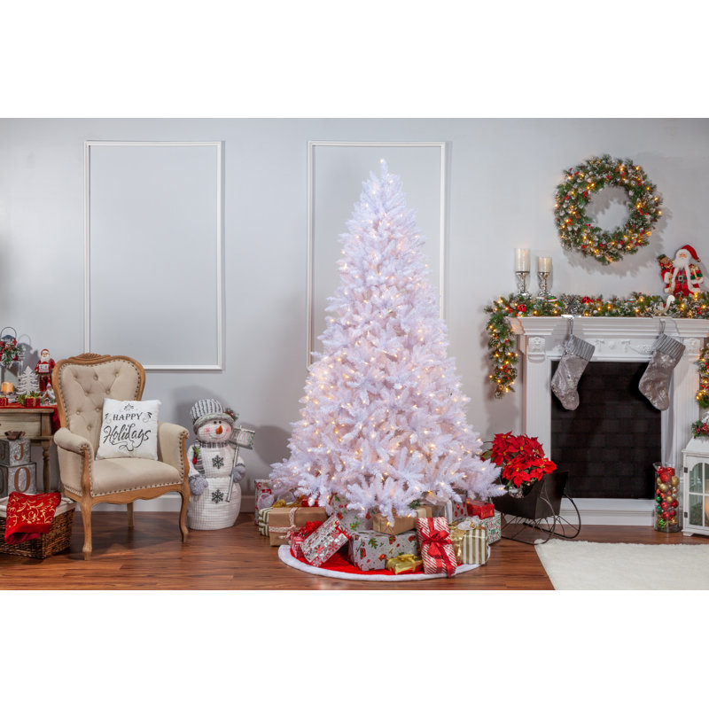 90' H Lighted Artificial Pine Christmas Tree