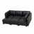 Similicuir noir est en rupture de stock