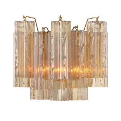 Steel Flush Mounted Sconce