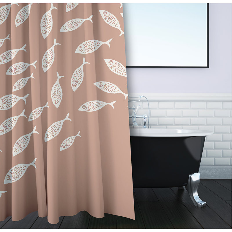 Rideau de douche Callimont, Mauve