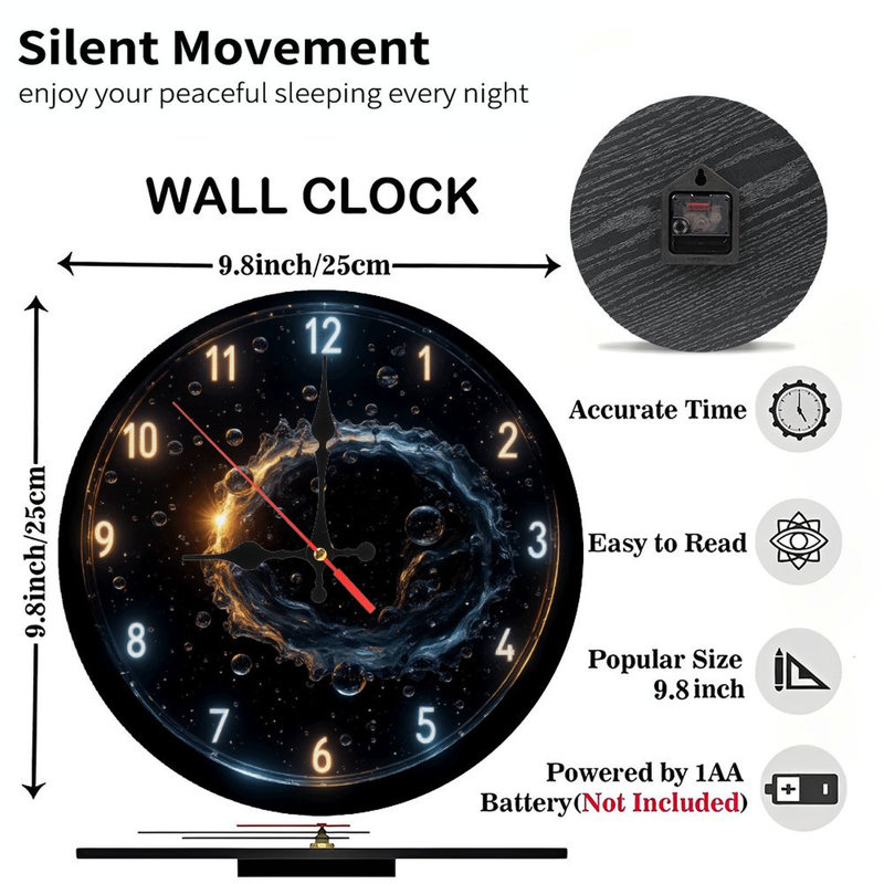 Horloge galaxie