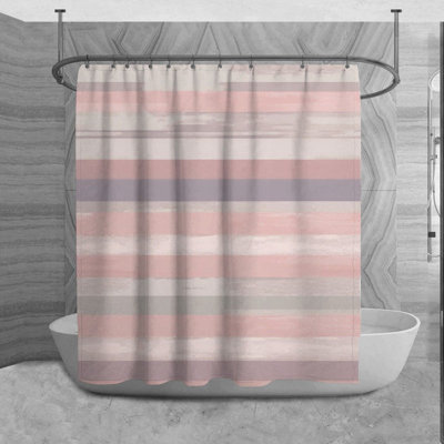 Iyonnah Striped Shower Curtain