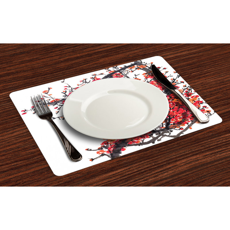 Mcculley Japanese Blossom Cherry Sakura Placemat