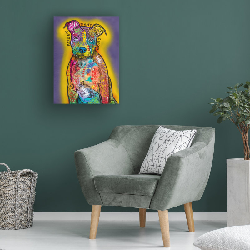 Art sur toile «ologic Dean Russo », H 19 po x l 14 po