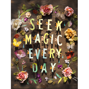 " Seek Magic " by Katie Daisy