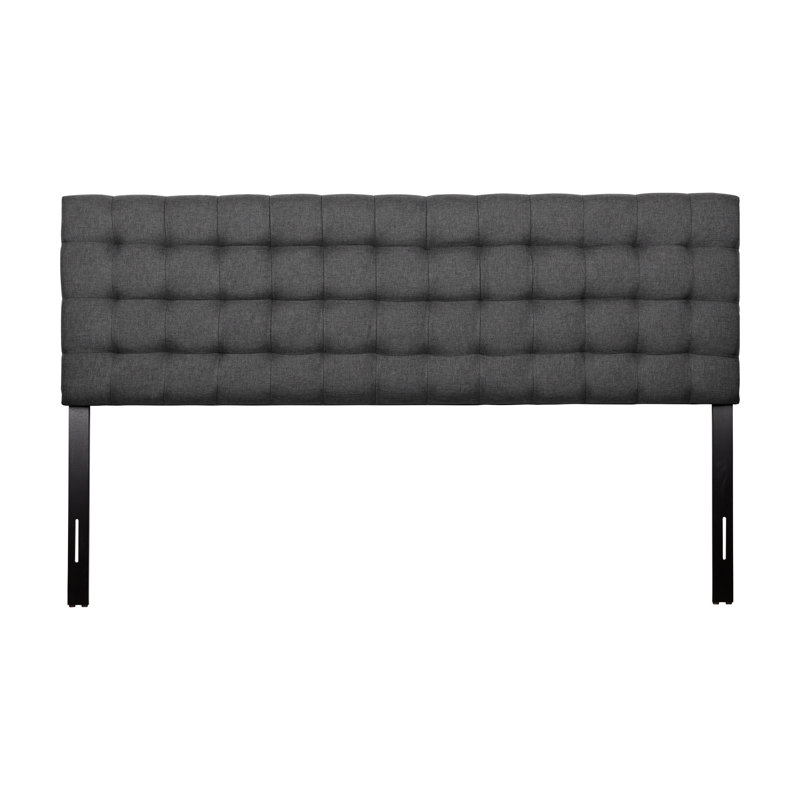 Upholstered Headboard, King, Grey
