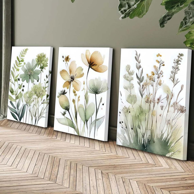 3 Piece Wrapped Canvas Print