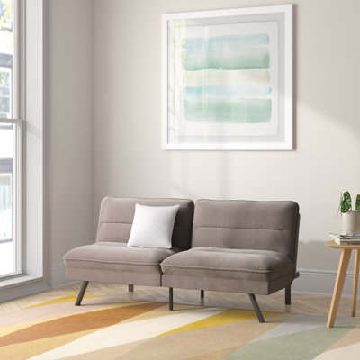 Abingd Twin 67.5'' Upholstered Convertible Sofa