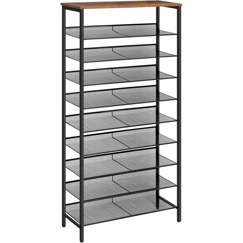 10 Pair Shoe Rack