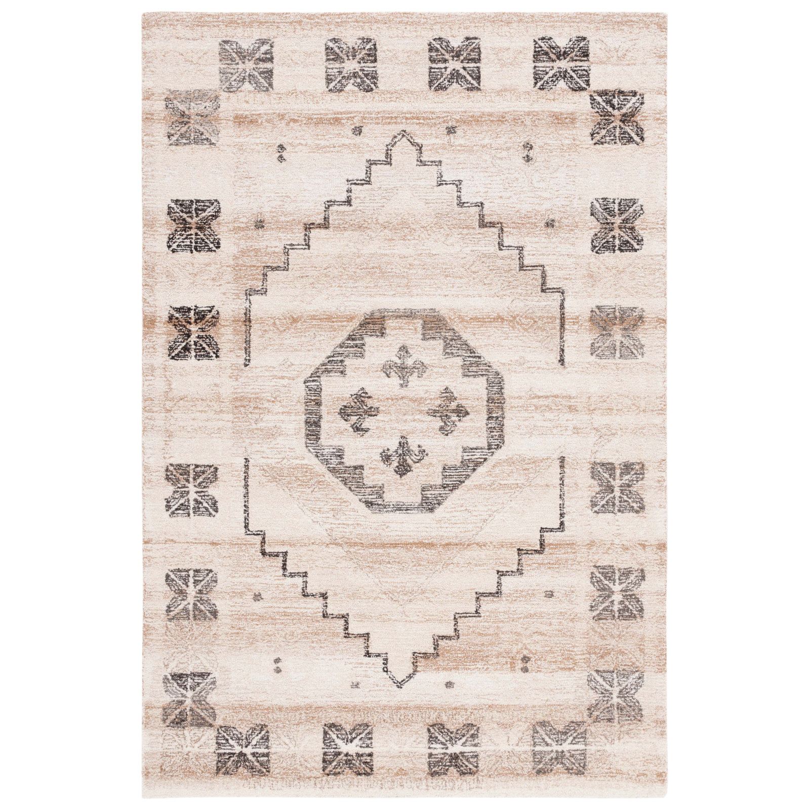 Barnwell Hand-Woven Rug, Rectangle 4' x 6'