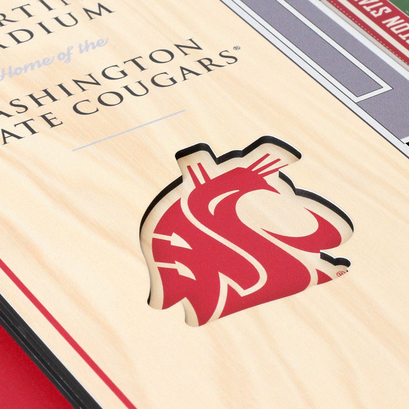 Handmade Wall Decor, Washington State Cougars