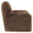 Mina Faux Fur Accent Chair In Brown-567561116