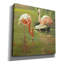 Toile épique Graffiti «Flamingo 2» par Chuck Larivey, 26 po x 26 po-1180083654