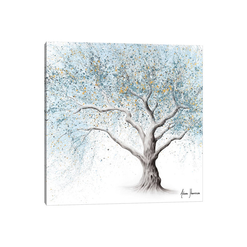 Cool Breeze Tree by Ashvin Harrison - Wrapped Canvas Gallery-Wrapped Canvas Giclée, 30.48 cm H x 30.48 cm W