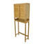 Rangement au-dessus de la toilette en bois massif l 26 po x H 65 po x P 10 po Mitch-1492752432